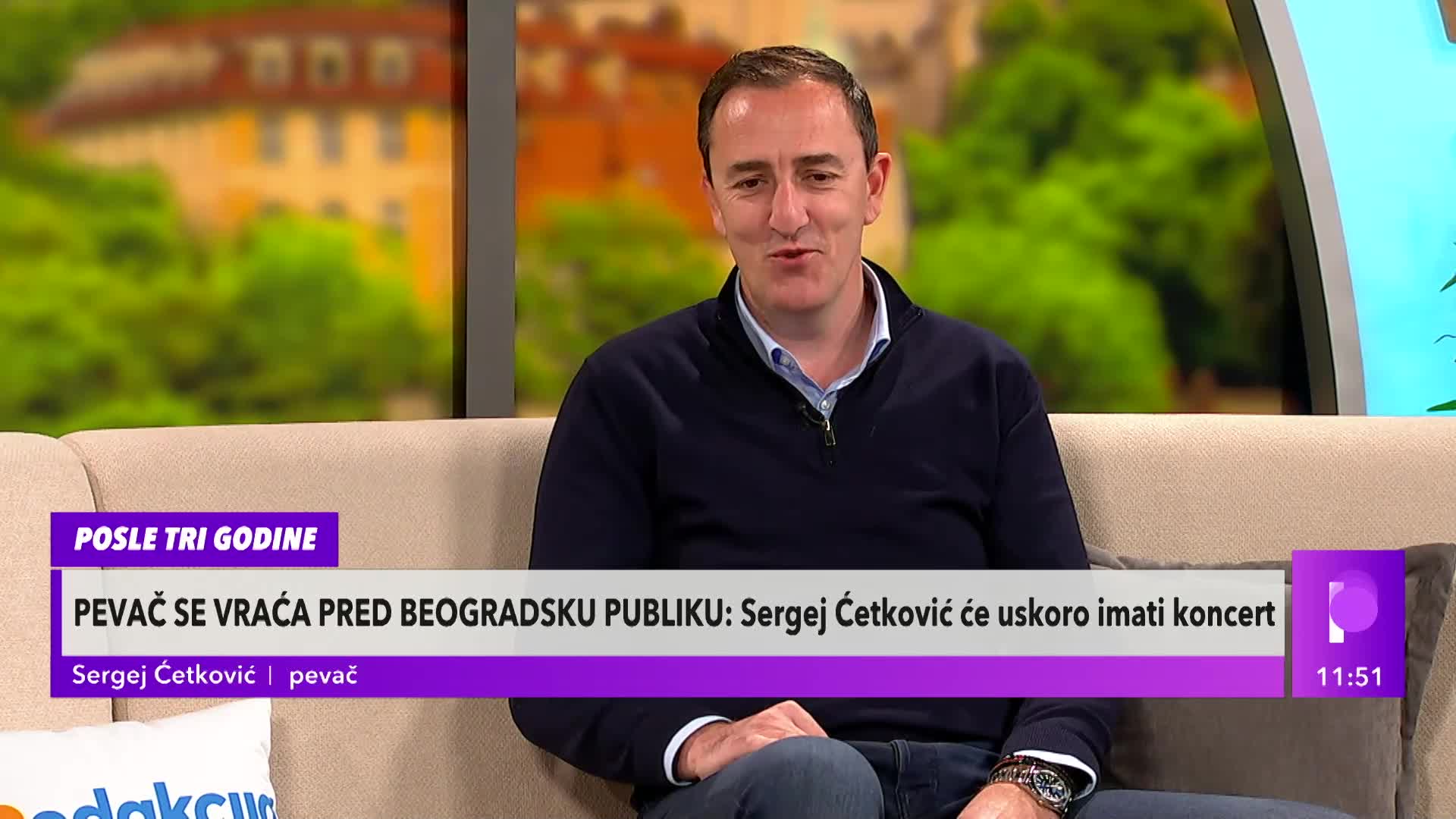 PEVAČ SE VRAĆA PRED BEOGRADSKU PUBLIKU: Sergej Ćetković će uskoro imati ...