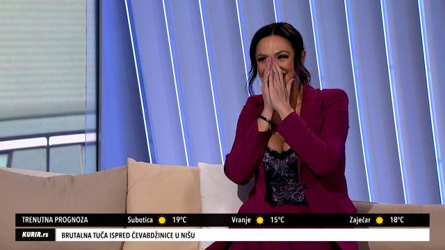LJUPKA laughed at the announcement about her and General Simic!  She left everything behind and finished him (KURIR TELEVIZIJA)
