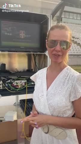 OVAKO IZGLEDA VAR NA STADIONU PARTIZANA: Crno-beli testirali tehnologiju za novu sezonu VIDEO