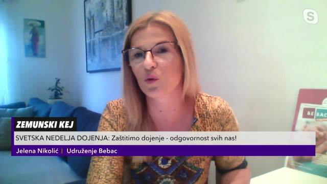 JELENA NIKOLIĆ IZ UDRUŽENJA BEBAC: Dojenje je kao sportska aktivnost na Olimpijadi!
