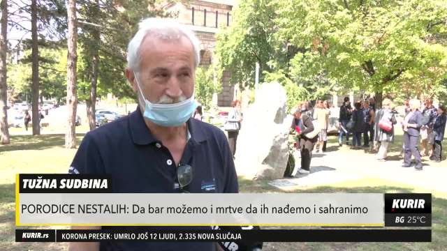 PORODICE NESTALIH NA KOSOVU ZA KURIR TV: Udružili smo se sa Albanicma da bi nešto saznali, bar da možemo i MRTVE da ih nađemo