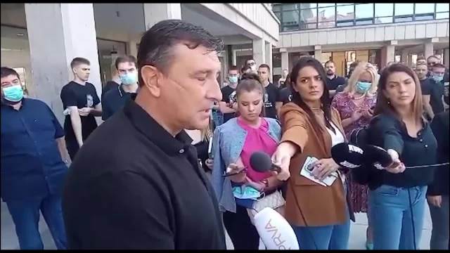Palata pravde: Otac ubijenog Miloša Mileusnića posle izricanje presude