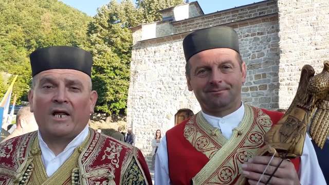 DOBRODOŠLICA RANKA MINIĆA SA ŽABLJAKA PATRIJARHU PORFIRIJU 