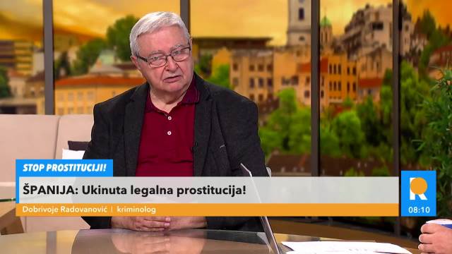 Kriminolog Dobrivoje Radovanović o legalizaciji prostitucije u Srbiji