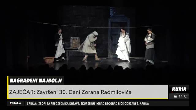 ZAVRŠENI 30. DANI ZORANA RADMILOVIĆA: Najbolja glumica Nataša Ninković
