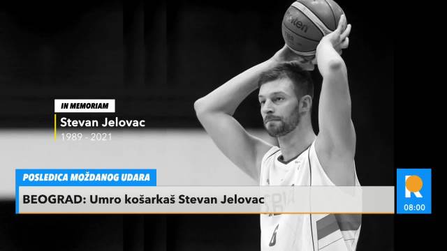 Umro košarkaš Stevan Jelovac od posledica moždanog udara