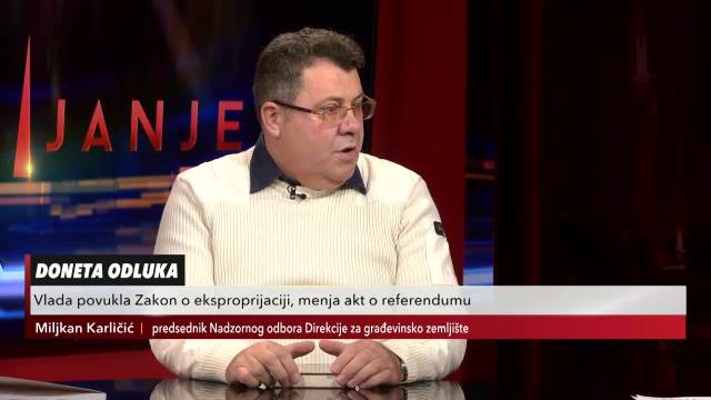 Predrag Savić i Miljkan Karličić o Zakonu o eksproprijaciji