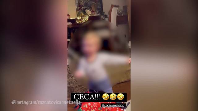 Anastasija Ražnatović objavila snimak malog Željka kako doziva baku