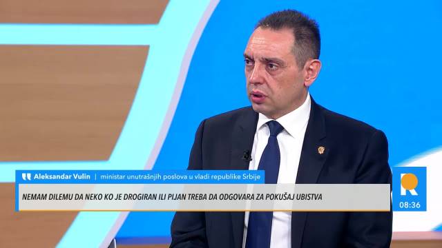 Ministar Vulin u jutarnjem programu Kurir televizije: Osvrt na najaktuelnije događaje u Srbiji