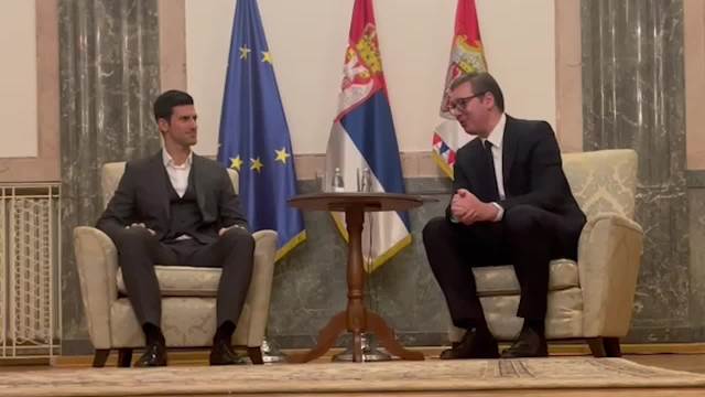 Susret predsednika Srbije i Novaka Đokovića