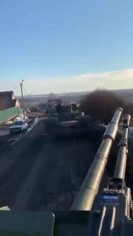 Ruska vojiska: Snimak iz tenka