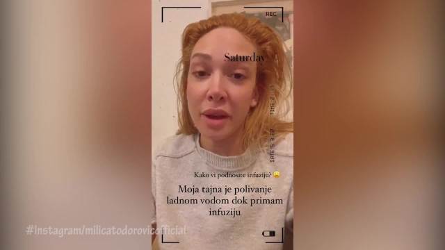 Milica Todorović završila na infuziji: Pevačica otkrila kako se oseća