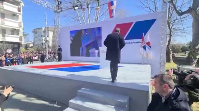 Aleksandar Vučić u Bačkoj Palanci