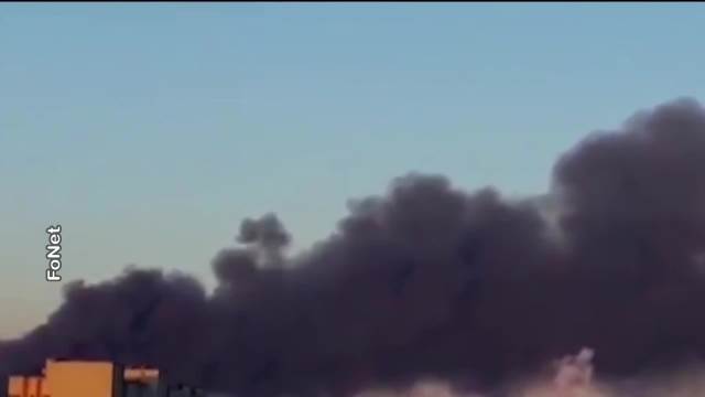 Strašan snimak Lavova posle napada: Pogođena zgrada u blizini aerodroma