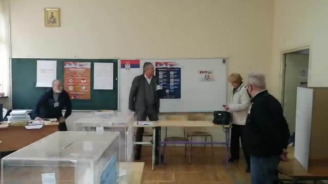 Danica Grujičić glasala na izborima