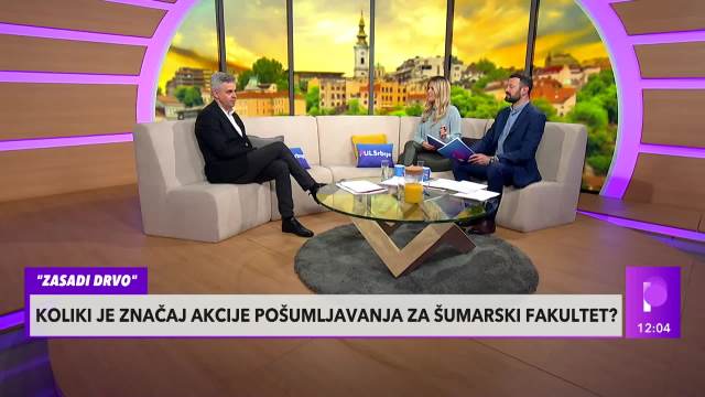 ŠUMARSKI FAKULTET DEO PROJEKTA ZASADI DRVO: Dekan prof. dr Stajić o značaju akcije pošumljavanja