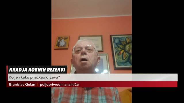 Branislav Gulan o robnim rezervama Srbije