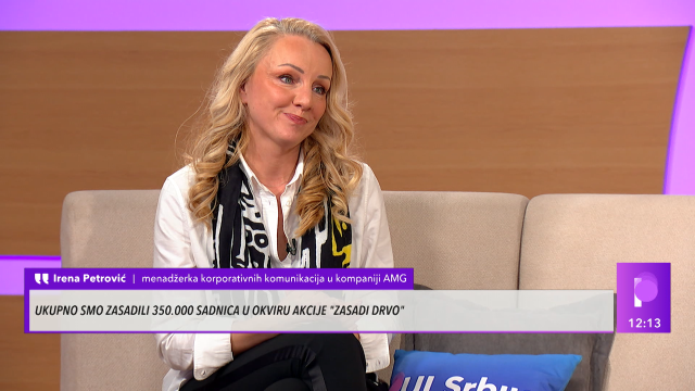 USPELI SMO NEZAMISLIVO Petrović ispričala kako je u akciji Zasadi drvo zasađeno 200.000 stabala drveća