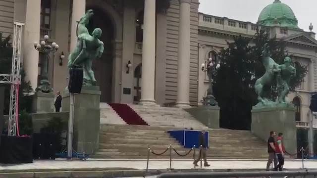 U toku pripreme pred polaganje zakletve