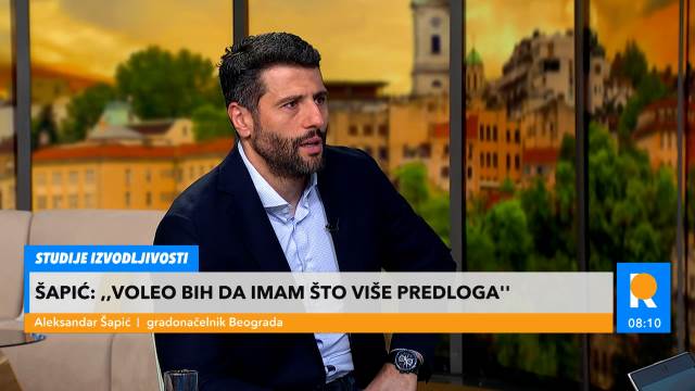 ALEKSANDAR ŠAPIĆ EKSKLUZIVNO ZA KURIR TV: Postajem gradonačelnik u jako specifičnom momentu u svetu, MORAMO DA MENJAMO PRIORITETE