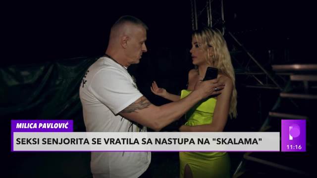 MILICA PAVLOVIĆ OČITALA BUKVICU ĐORĐU DAVIDU Pevač komentarisao njen i nastup Saše Matića. pa DOBIO PACKE