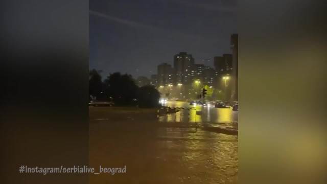 Poplave u Beogradu posle obilnih padavina