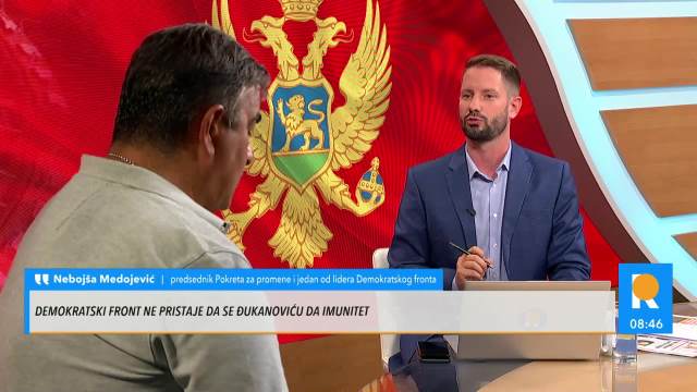 DOGODINE VANREDNI IZBORI, ZAJEDNO S PREDSEDNIČKIM Medojević za Kurir TV: Abazovićeva vlada pada, ali niko nema plan za dan posle