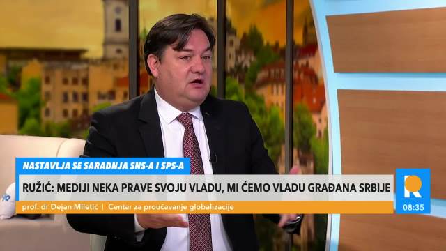 OVO NIJE PODELA PLENA, VEĆ OGROMNA ODGOVORNOST! Miletić za Kurir TV: Novi ministri moraće DA IZGINU za Srbiju