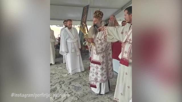 Patrijarh Porfirije u Jasenovcu