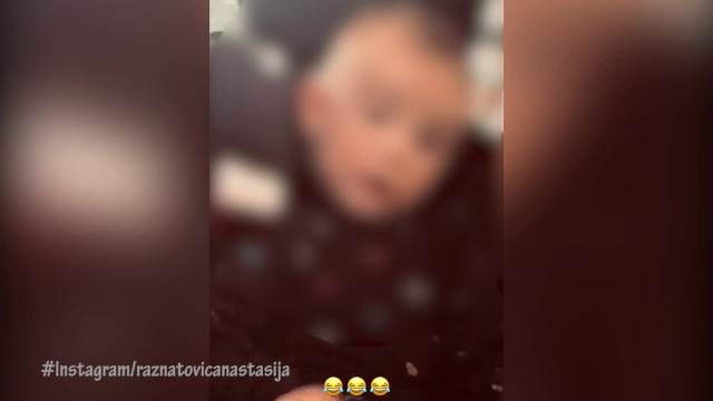 Anastasija Ražnatović krenula na svadbu sa malim Željkom