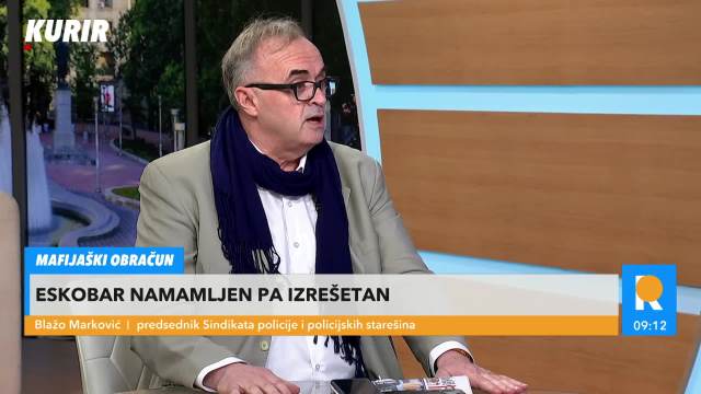 ESKOBAR NIJE IMAO NIKAKVE VEZE SA KLANOVIMA! Blažo Marković šokirao tvrdnjama: Ubice su poslate da ga smaknu OD STRANE NJIH