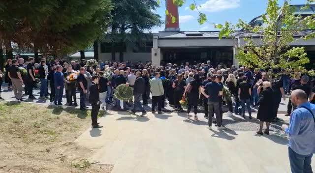 Lešće  sahrana Dragana domara