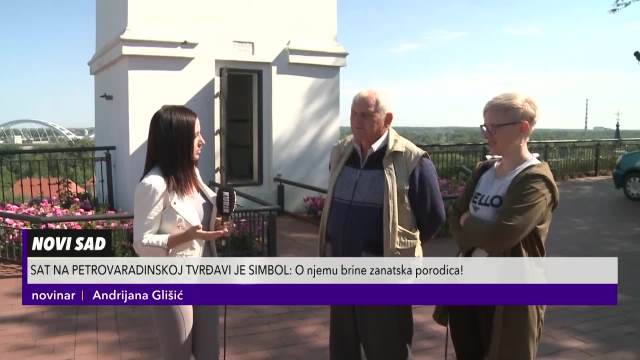 SAT NA PETROVARADINSKOJ TVRĐAVI