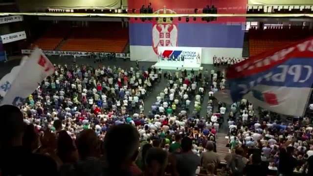 SPENS DUPKE PUN, STIGAO JE  LIDER SNS: Vučić drži sastanak odbora SNS severne Srbije