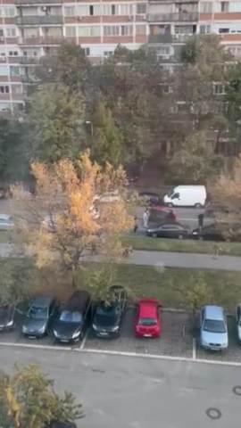 Saobraćajna nesreća na Novom Beogradu