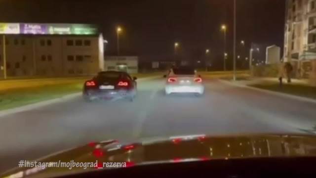 Trka automobila u Novom Beogradu