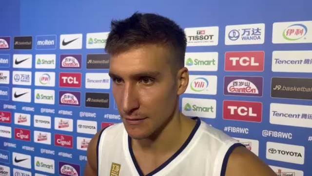 Bogdan Bogdanović posle pobede nad&nbsp;Kinom