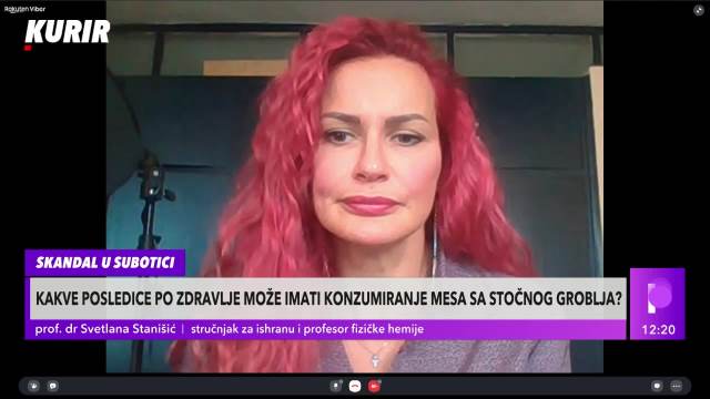 SVETLANA STANIŠIĆ O HEMIJSKIM PROMENAMA U MESU NAKON SMRTI ŽIVOTINJE