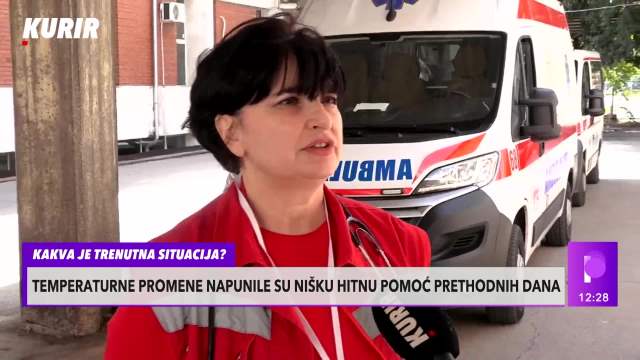 "HITNA POMOĆ U NIŠU PREPLAVLJENA PACIJENTIMA" Dr Radomirović o situaciji u Nišu zbog promene vremena: OVO SU RAZLOZI JAVLJANJA